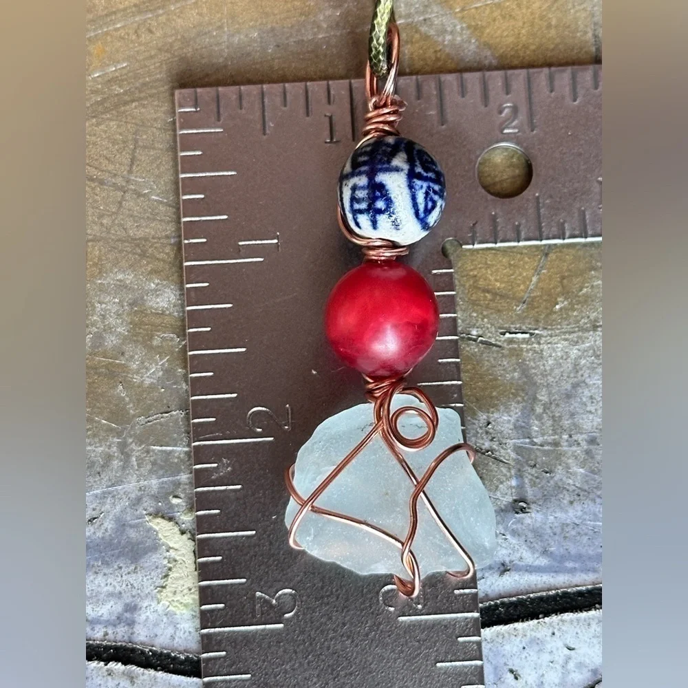 Handmade sea glass